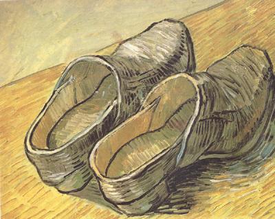 Vincent Van Gogh A pair of wooden Clogs (nn04) Sweden oil painting art